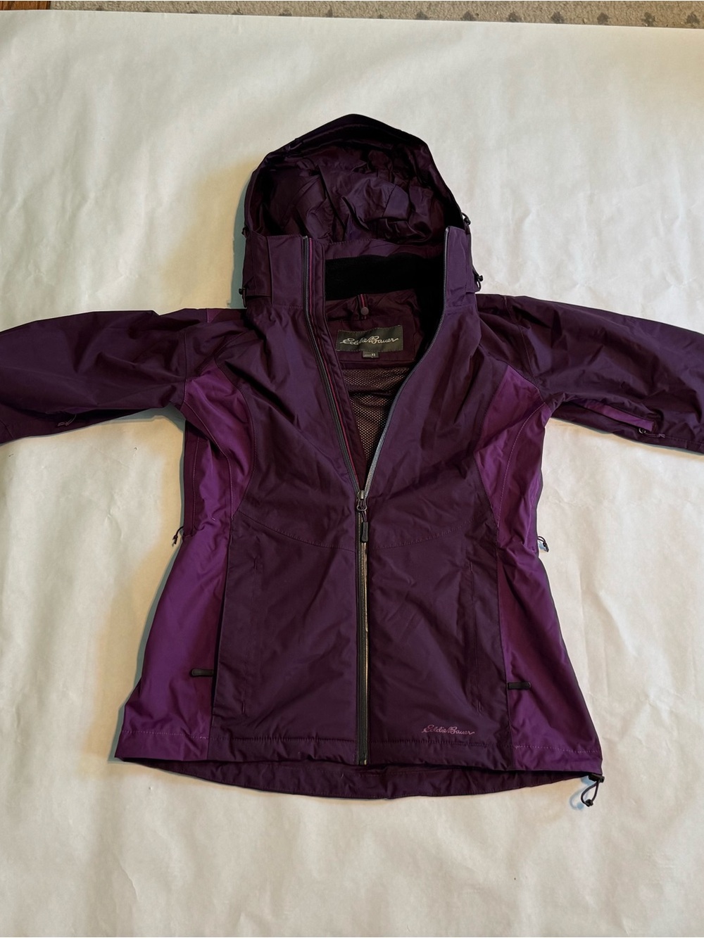 Eddie Bauer Women's Hooded Ski Jacket - Plum